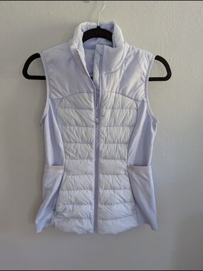 lululemon athletica Light Lavender Quilted Vest